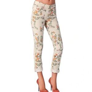 Anthropologie citizens of humanity Mandy floral print high waist retro slim